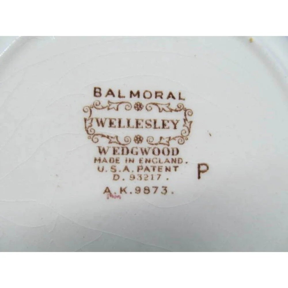 Wedgwood Wellesley Balmoral  Pattern 8 1/2